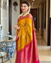 Goldy By Aab Soft Lich Silk Jacquard Designer Sarees Exporters In India
